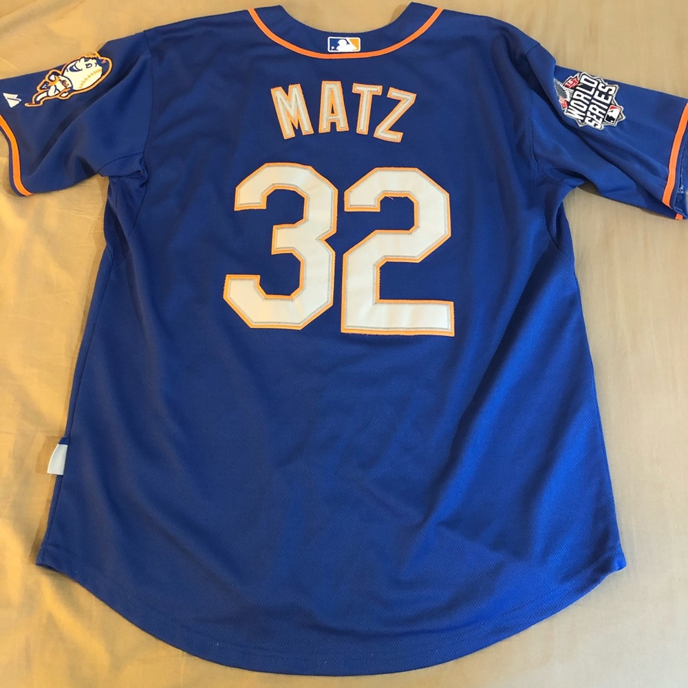 Steven Matz Custom New York Mets Jersey